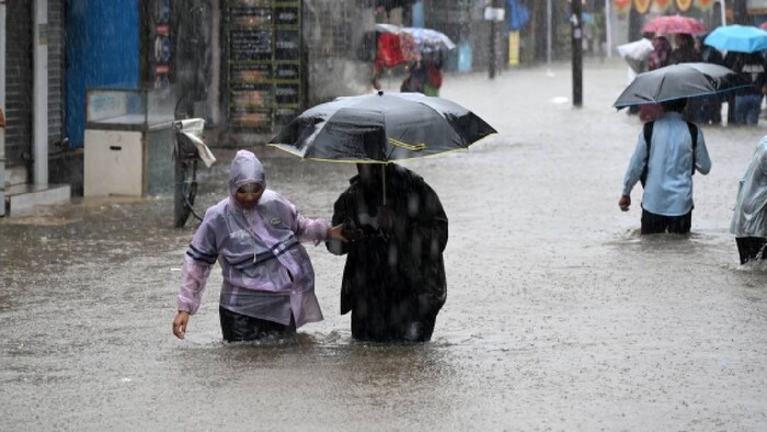 heavy rain
