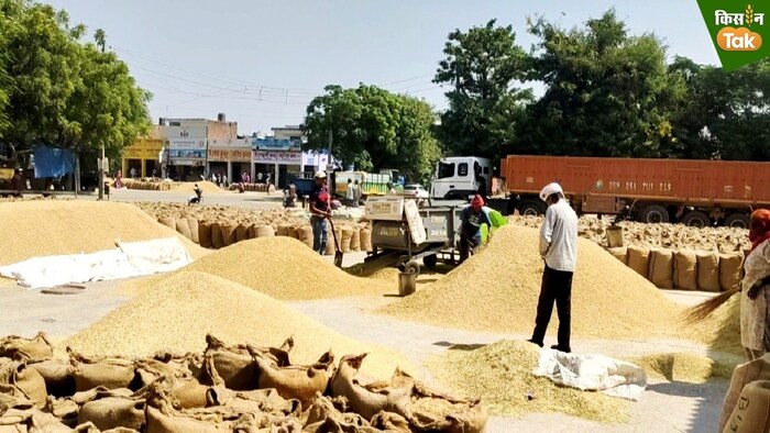 हरियाणा में 15 नवंबर को खत्म हो जाएगी धान खरीद.