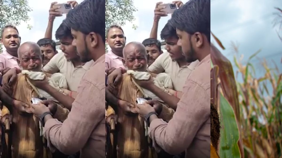 खाद ना मिलने पर छलके बुजुर्ग किसान के आंसू, वितरण केंद्र में मनमानी टोकन बांटने का आरोप