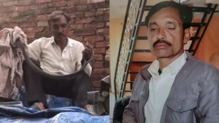 सांप के साथ खेलते समय किसान की हुई दर्दनाक मौत
