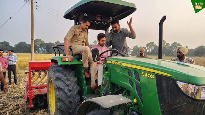 moga police tractor