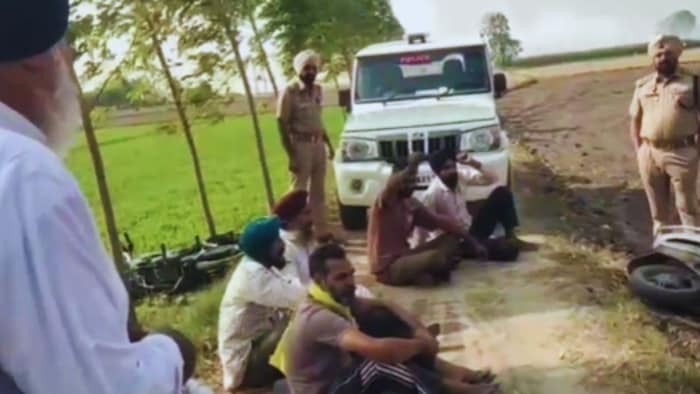 sangrur farmer protest