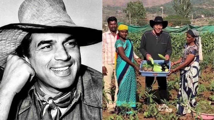 Dharmendra the farmer