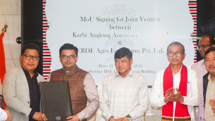 कार्बी काउंसिल और एर्डे एग्रो की साझेदारी