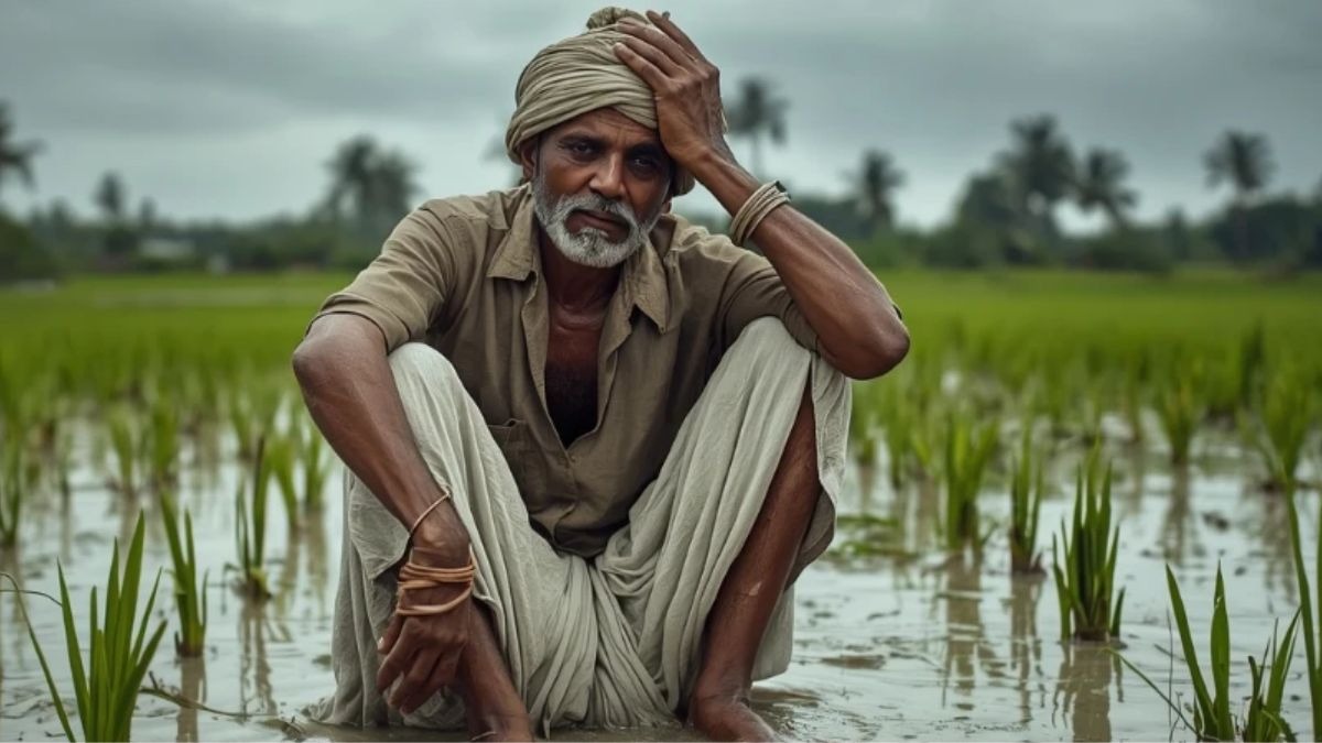 किसान को मिला 2 रुपये मुआवजा