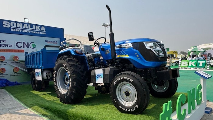 सोनालिका का पहला CNG/CBG ट्रैक्टर