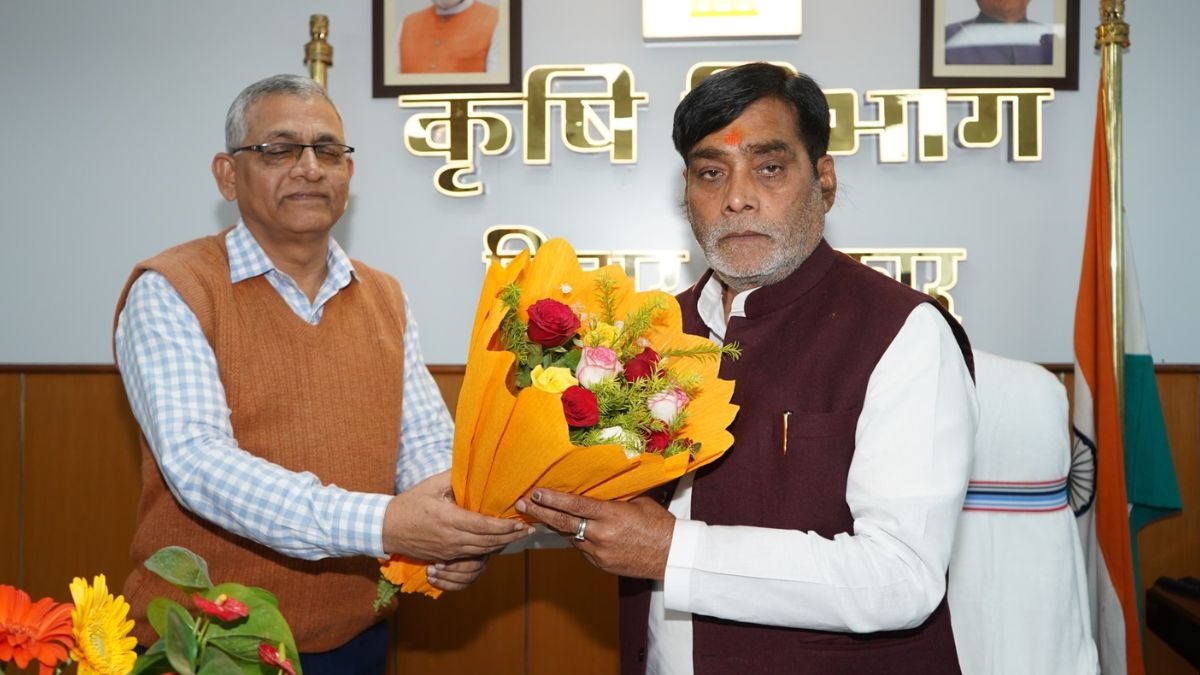 Bihar Agriculture Minister Ram Kripal Yadav