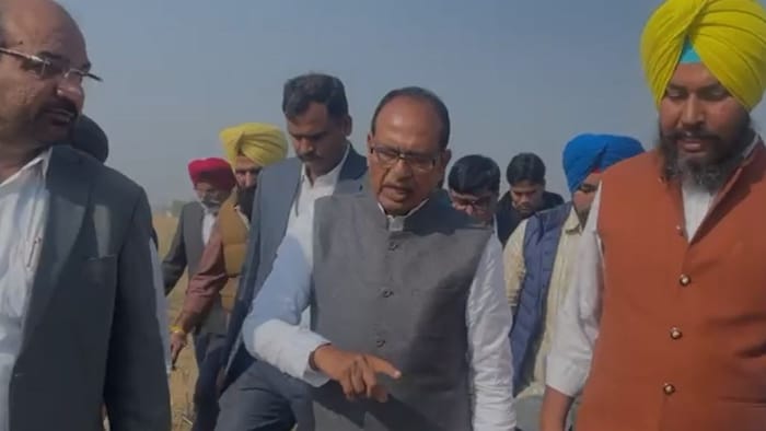 Shivraj Singh Punjab Visit Mgnarega