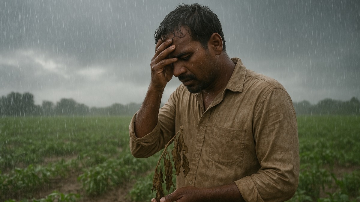 Crop Study: खरीफ के सीजन ने किसानों को किया तबाह, 60 फीसदी ज्‍यादा बारिश से फसलें चौपट 