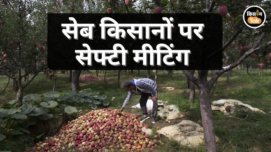 Apple Farming: सेब के किसानों को कैंसर से कैसे बचाएं, इस पर हुई कश्मीर में एक 'सिक्योरिटी मीटिंग' Apple Farming: सेब के किसानों को कैंसर से कैसे बचाएं, इस पर हुई कश्मीर में एक 'सिक्योरिटी मीटिंग'