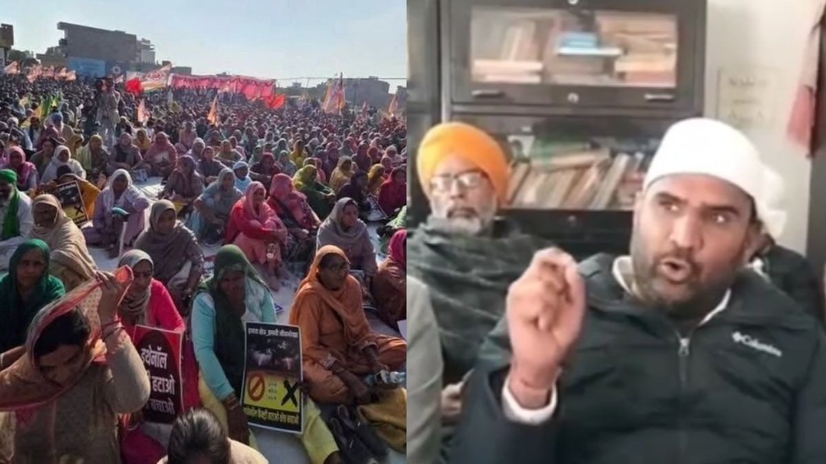 किसानों का हल्ला बोल