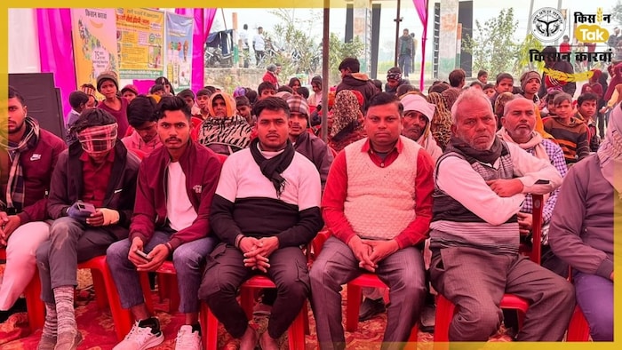 अलीगढ़ पहुंचा किसान तक का किसान कारवां