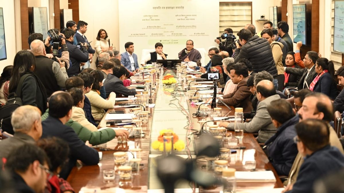 SHivraj Signs MOU with Two Depts