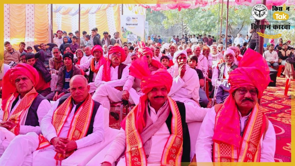 कान्हा की नगरी मथुरा में खेती की नई राह, सुपाना गांव पहुंचा Kisan Karwan