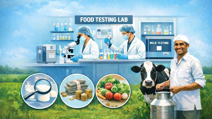 फूड टेस्टिंग लैब