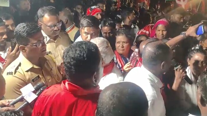 palghar farmers protest