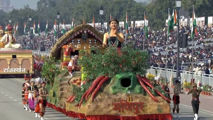 मणिपुर की झांकी