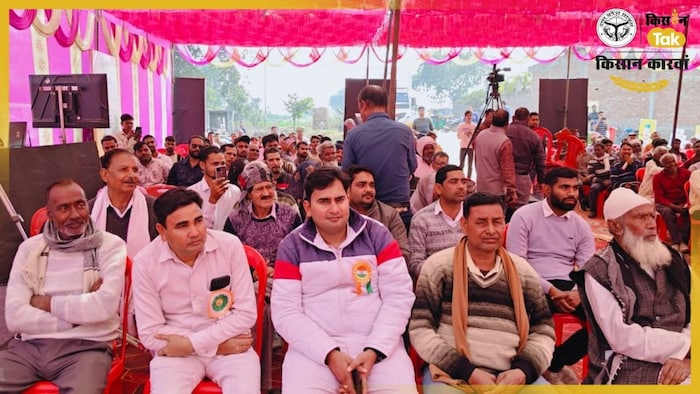 ढूंढी बरी गांव में लगा किसान कारवां