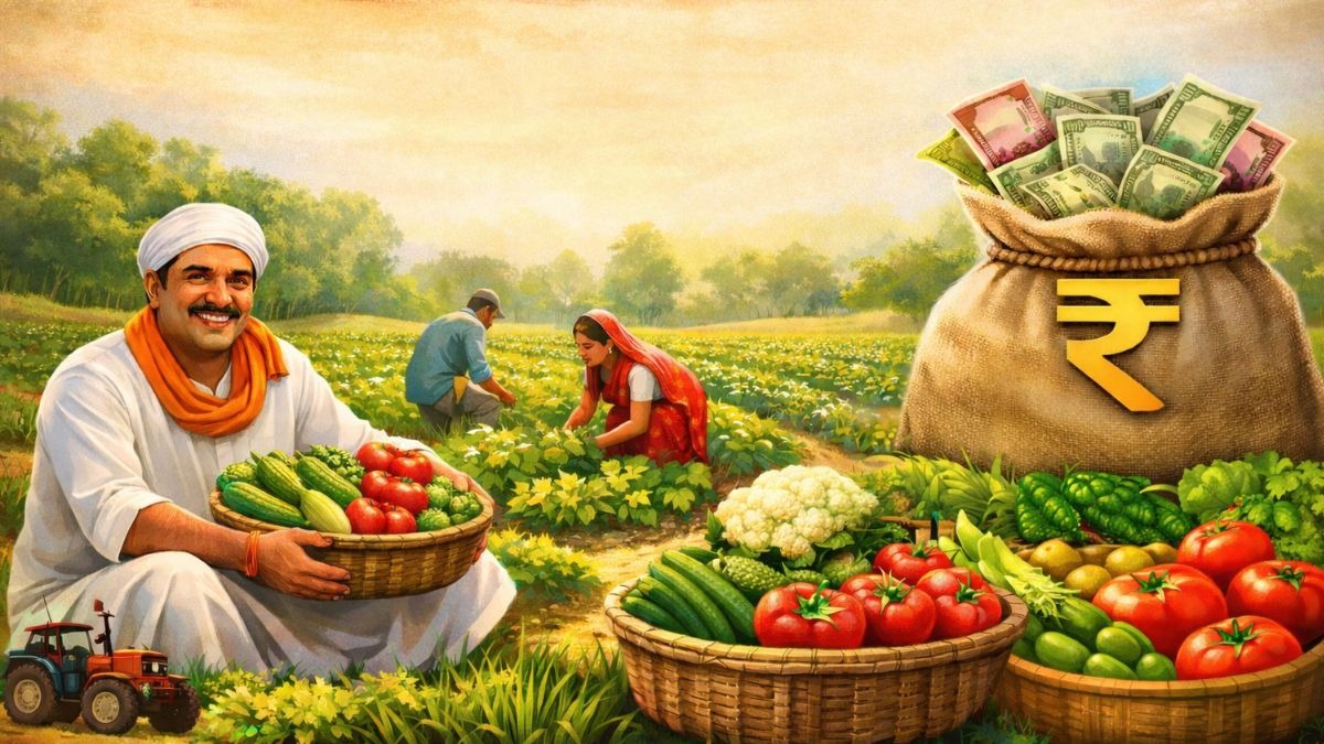 गरमा सीजन में सब्जी की खेती से बढ़ेगी किसानों की कमाई, ये राज्य सरकार दे रही बंपर सब्सिडी