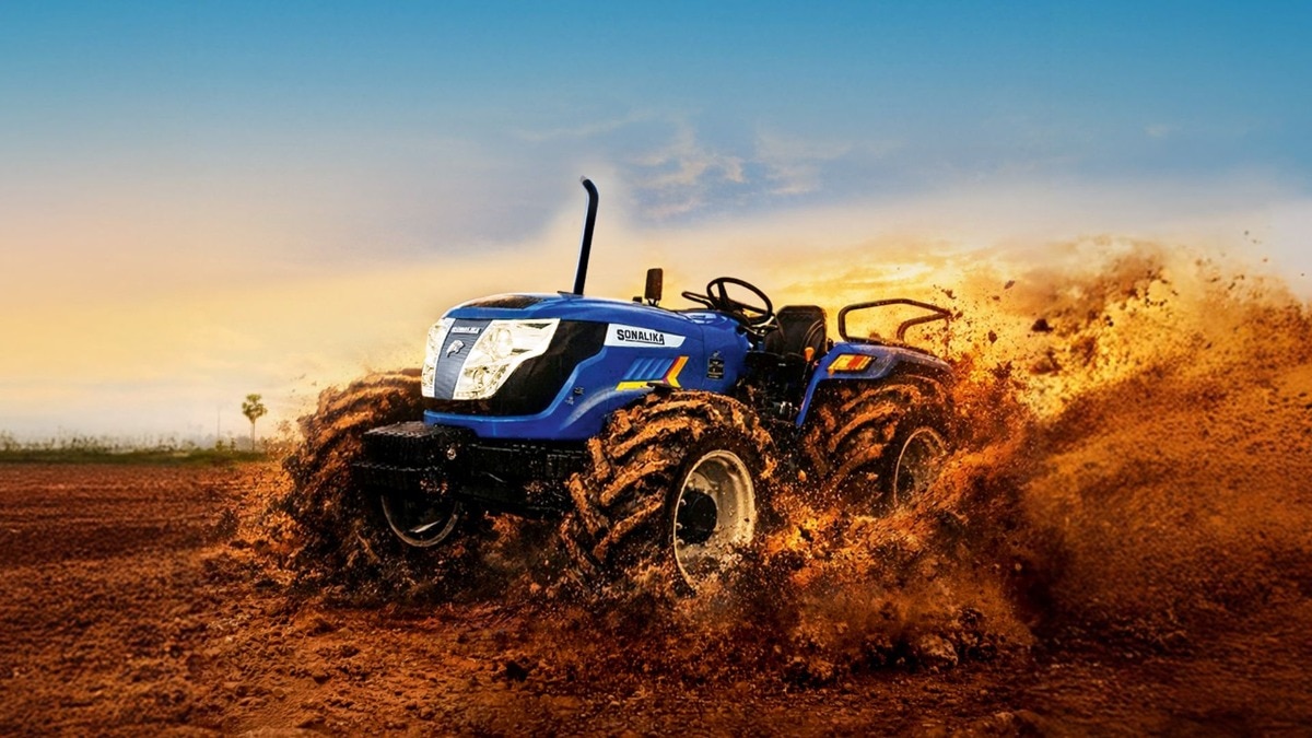Sonalika Tractors sales Record