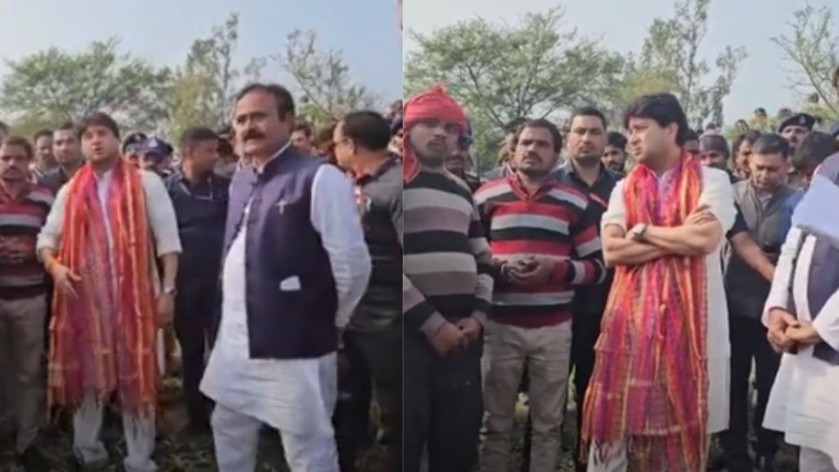 किसानों से मिले ज्योतिरादित्य सिंधिया