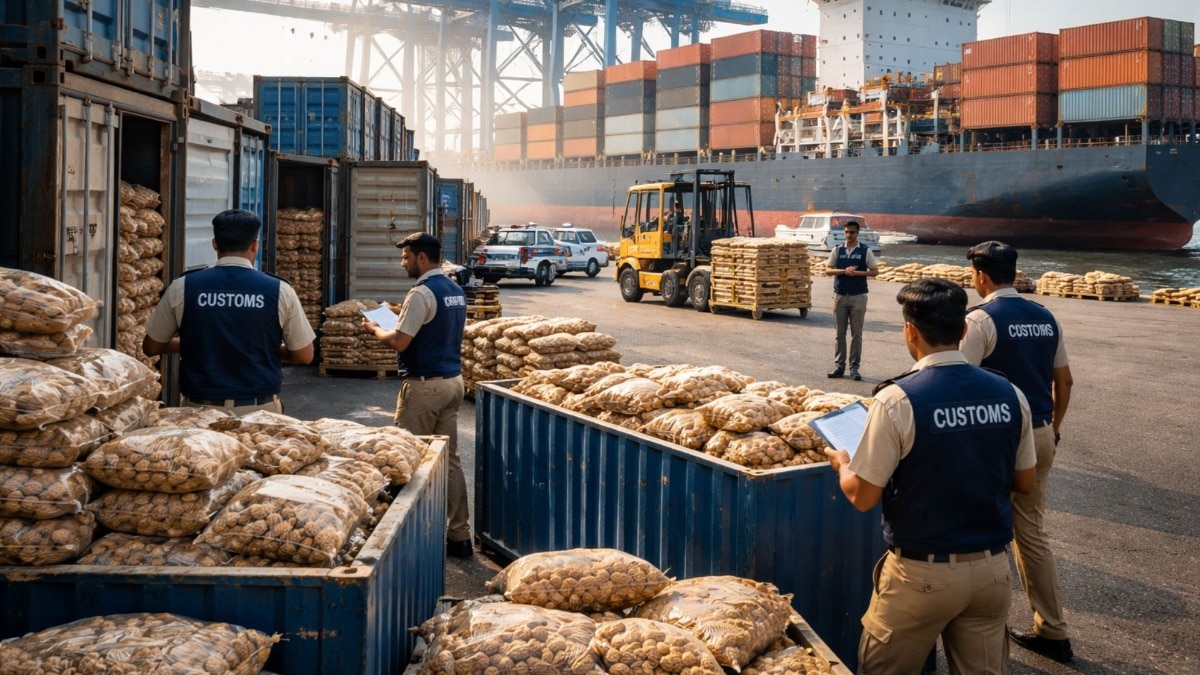 Dry Fruit Ship Busted