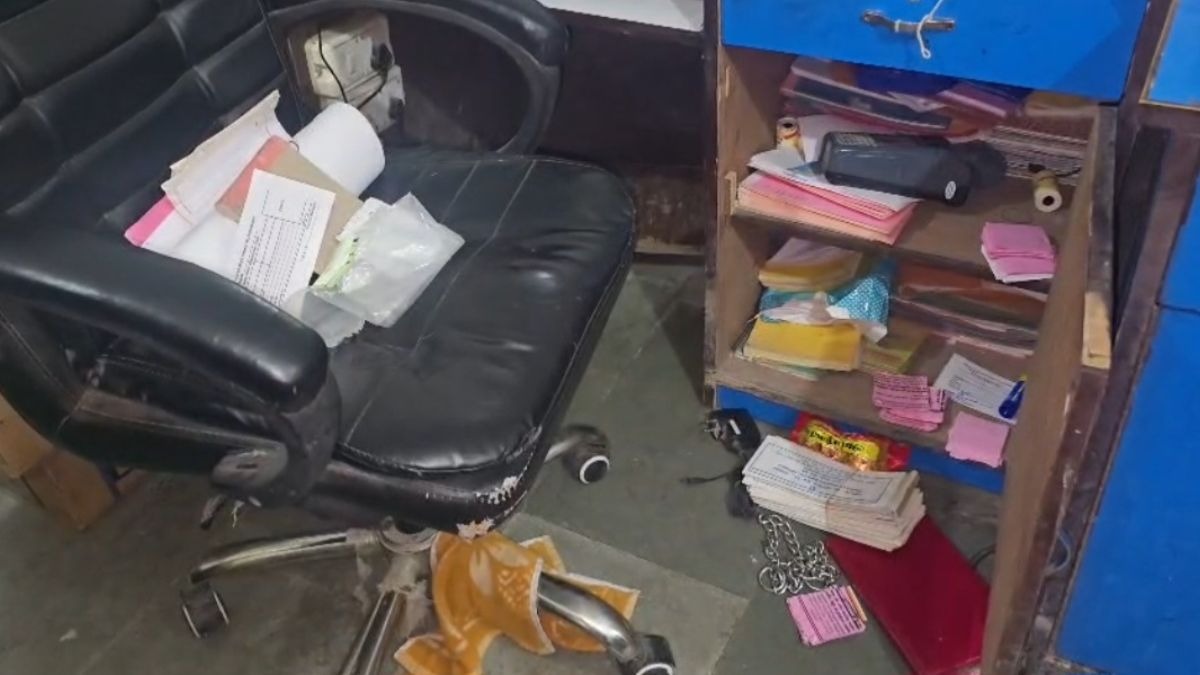किसान सेवा सहकारी समिति के दफ्तर में चोरी