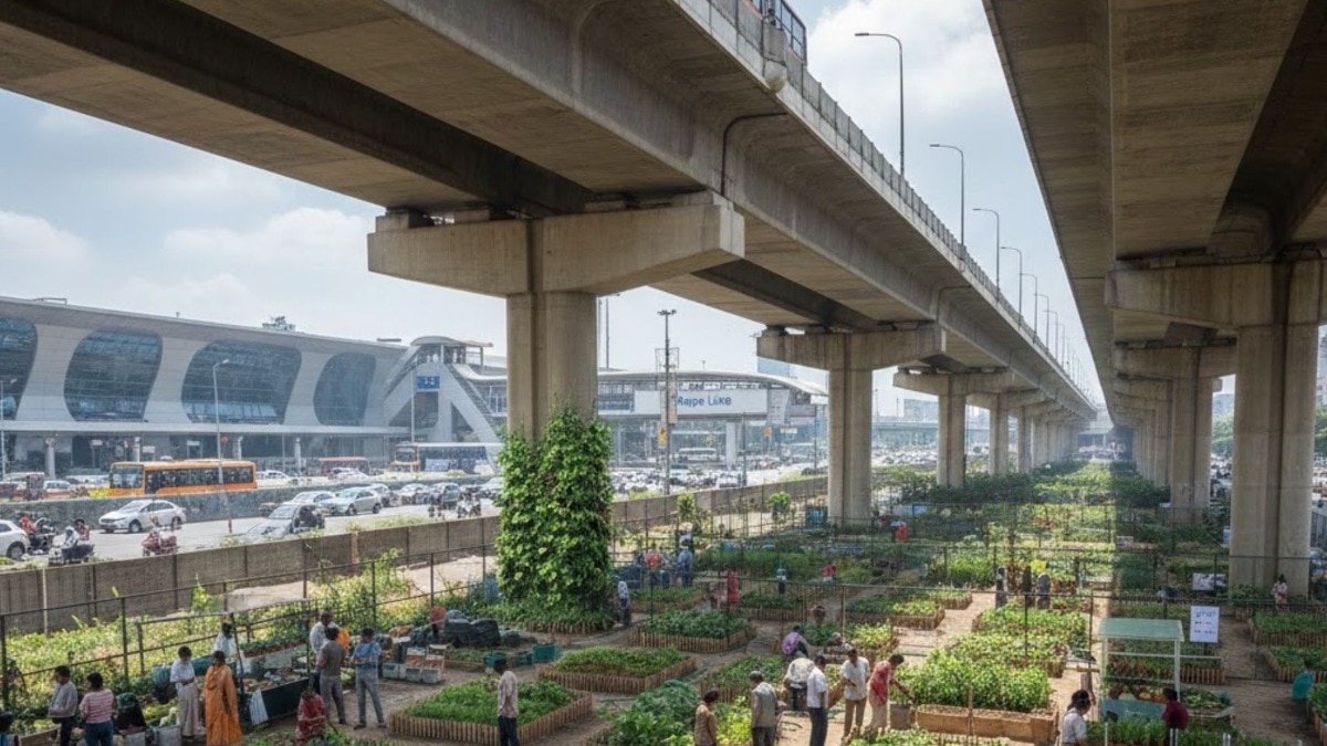 Flyover Urban Farming Plan