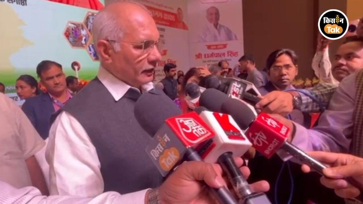 गोधन समागम में धर्मपाल सिंह का बड़ा बयान, सपा सरकार पर साधा निशाना