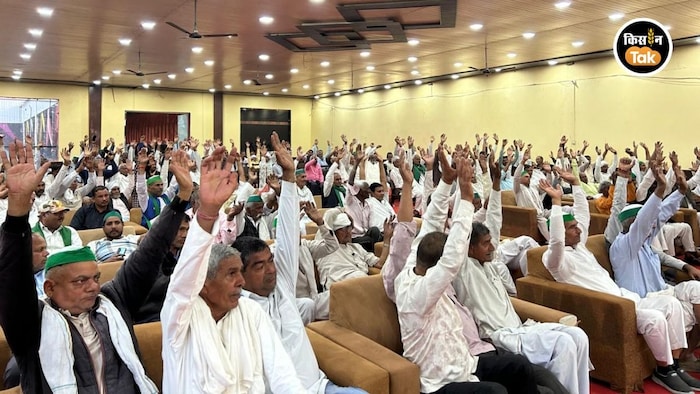 बुलंदशहर में किसान जागृति यात्रा का जोरदार स्वागत