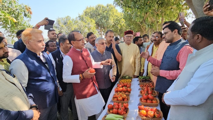Shivraj In IIVR Varanasi