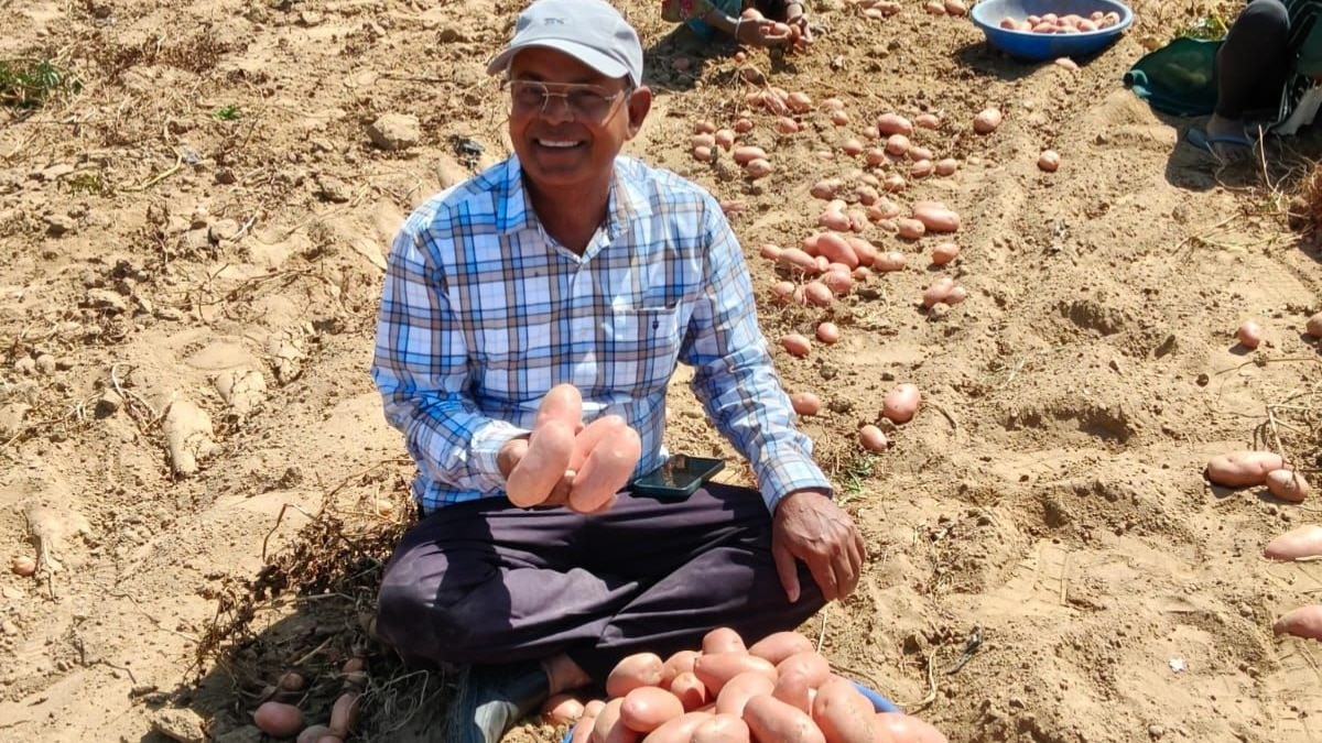  बाराबंकी जिले के पद्मश्री किसान रामसरन वर्मा