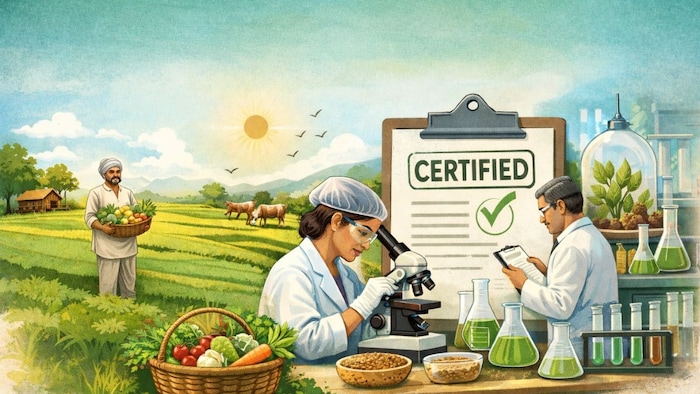 प्राकृतिक खेती को बढ़ावा (AI तस्वीर)