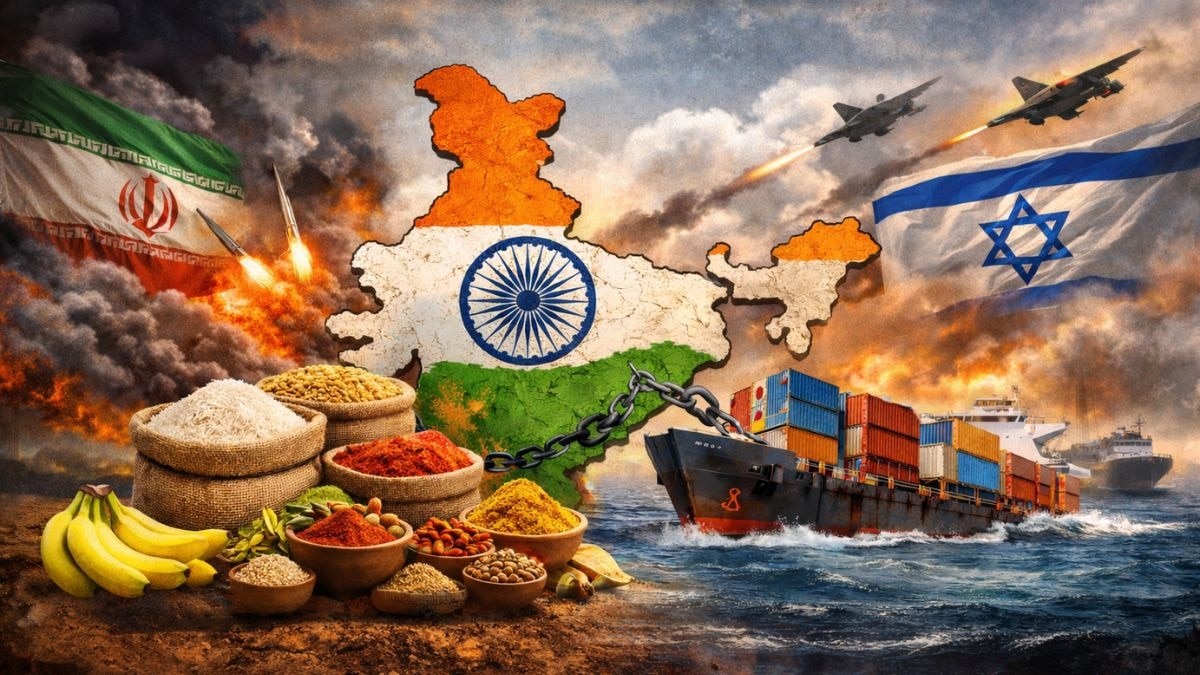 युद्ध का कृषि निर्यात पर असर (AI तस्वीर)