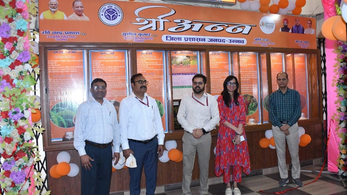 उन्नाव जिलाधिकारी गौरांग राठी ने किया ‘श्री अन्न गैलरी’ का उद्घाटन