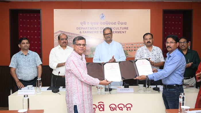 Odisha Agri Dept Signs MoA with Wassan