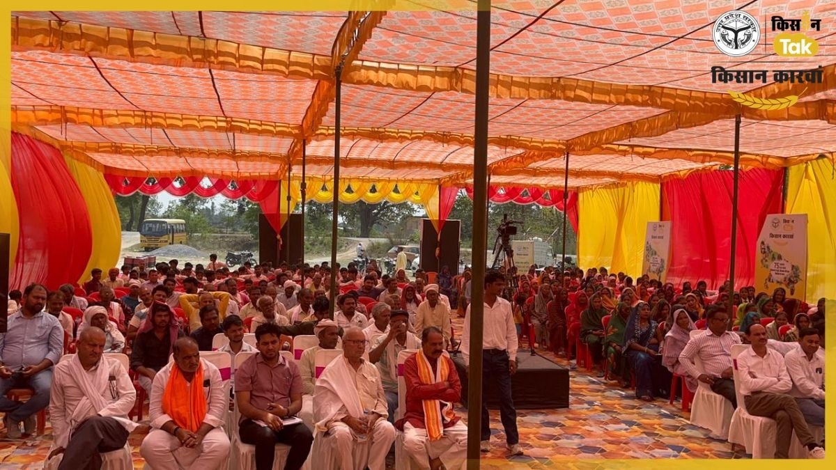 संत कबीर नगर पहुंचा किसान कारवां