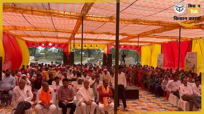 संत कबीर नगर पहुंचा किसान कारवां