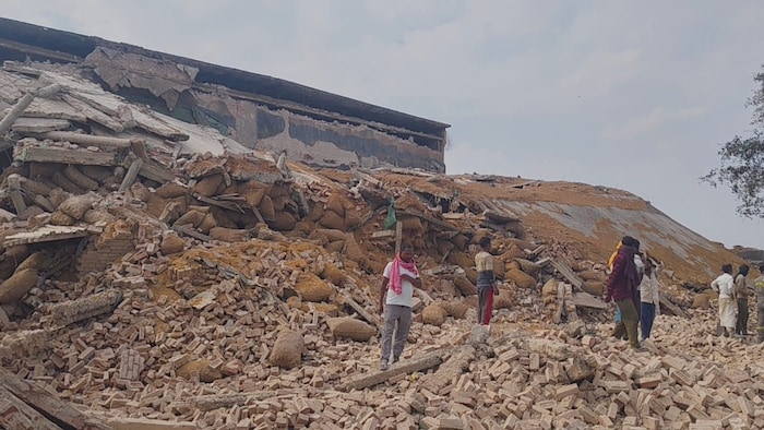 Prayagraj cold storage collapse