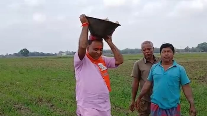 BJP नेता गोपाल चंद्र साहा