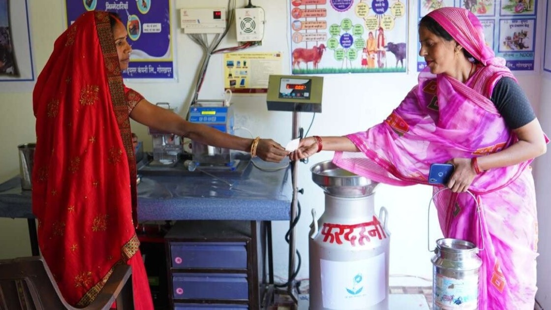 women entrepreneur vinita story earn 67 lakhs rupees in just two year by milk production business in up nvs 