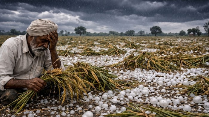 किसानों के नुकसान पर एक्टिव पंजाब सरकार (AI- तस्वीर)