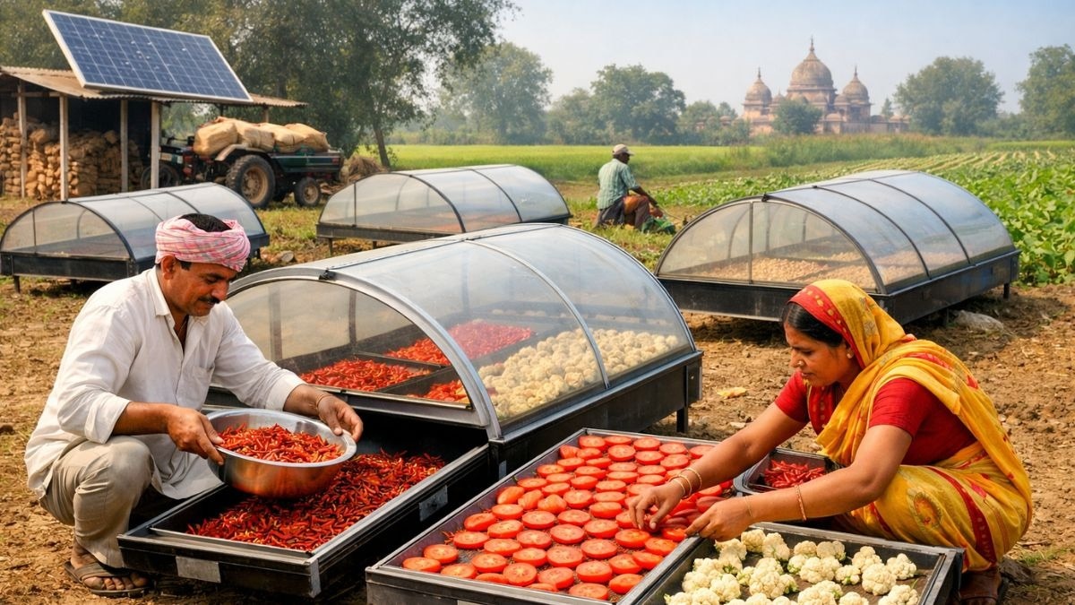 सोलर ड्रायर पर सब्सिडी