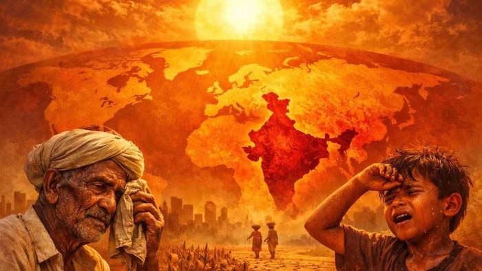 विदर्भ में गर्मी का कहर (AI- तस्वीर)