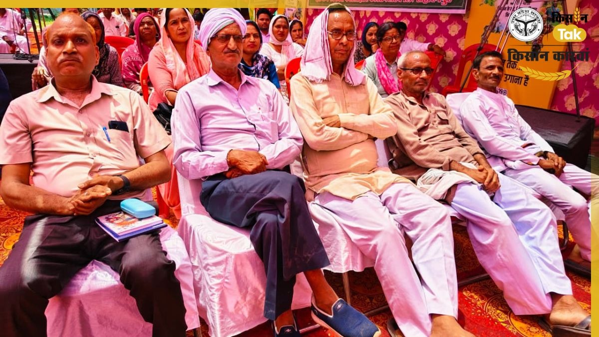 सहारनपुर में किसान कारवां