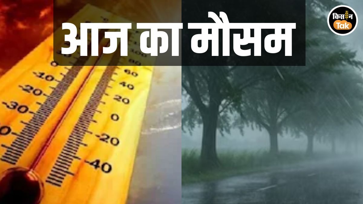 aaj ka mausam double weather