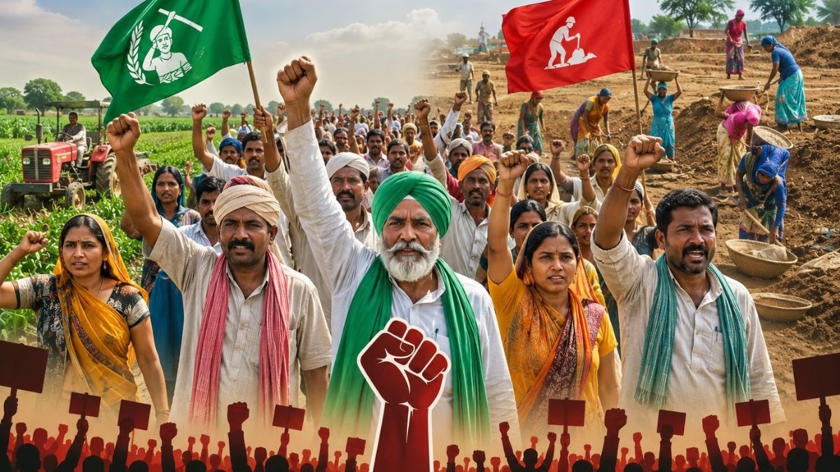 खेतिहर और मनरेगा मजदूरों की देशव्यापी हड़ताल का ऐलान, SKM ने किया समर्थन