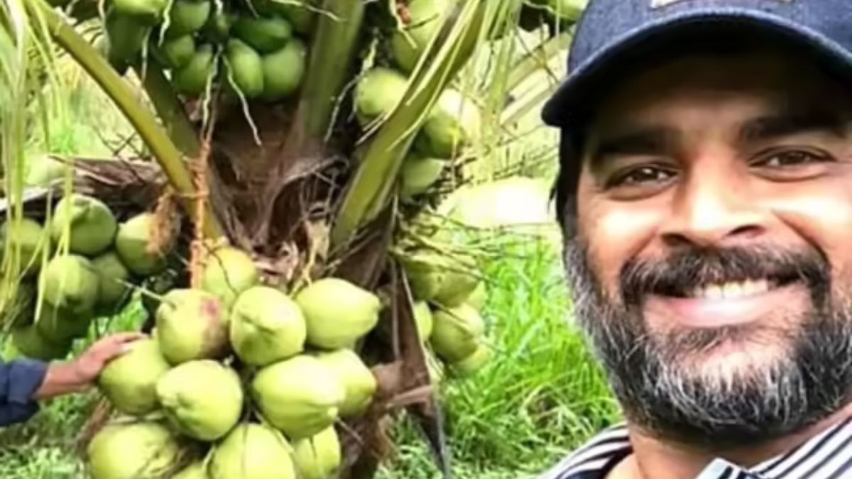 माधवन ने सूखी जमीन को बना दिया हरा-भरा स्वर्ग