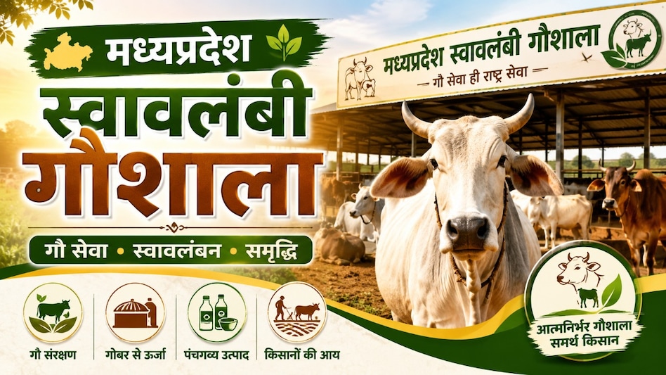 गोकुल धाम नीति 2025: मध्यप्रदेश में बनेगी 5 हजार गौवंश क्षमता वाली स्वावलंबी गौशालाएं गोकुल धाम नीति 2025: मध्यप्रदेश में बनेगी 5 हजार गौवंश क्षमता वाली स्वावलंबी गौशालाएं