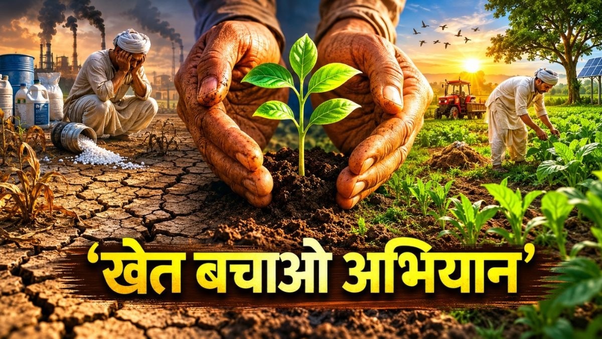 खेतों को किसने किया खराब?